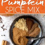 pumpkin spice mix
