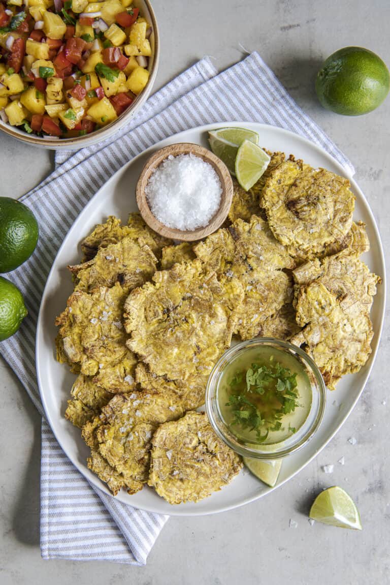 Air Fryer Tostones (Dominican Style!) • The Crumby Kitchen
